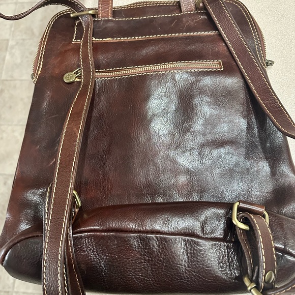 Genuine Italian Leather Backpack main image 4